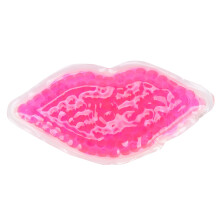 Flexible Lip Gel Pack Cold Compress, Compact Natural Pain Relief Skin Safe BPA Free Pliable Reusable Ice Pack For Swelling Inflammation Headache