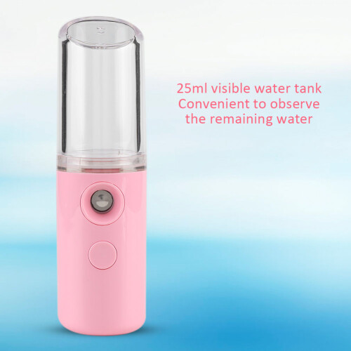 Επαναφορτιζόμενη Nano Mist Ασύρματη συσκευή ατμού προσώπου Ενυδατική ομίχλη 2