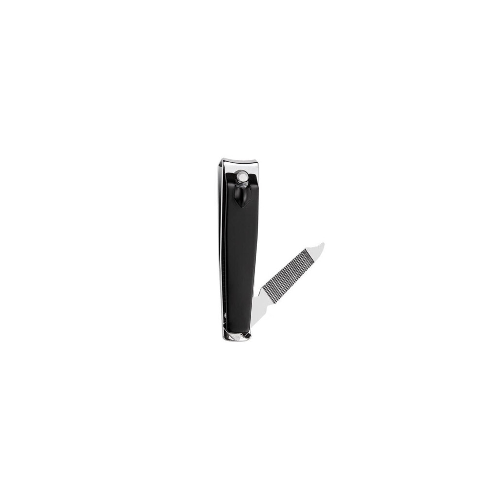 Stainless Steel Nail Clipper with Precise Blades and Ergonomic Grip for Fingernails and Toenails