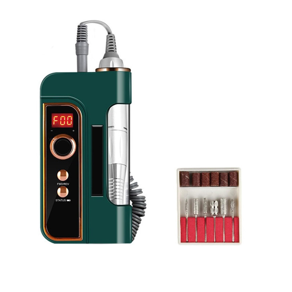 Electric Nail Drill 35000 RPM Cordless Rechargeable Professional Nail Drill for Manicure Pedicure