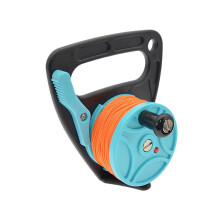 Diving Reel with Visibility Retractable Line for Scuba, Spearfishing, Kayak and Cave Diving Blue