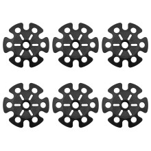 Hiking Trekking Pole Baskets Set of 6 Removable Mud and Snow Accessories for Walking Poles