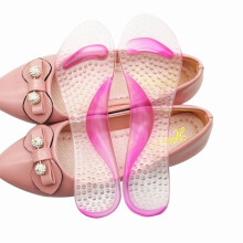 Innovative gel-innleggssåler, støtte til fotbuen for flate føtter, ergonomisk design, selvklebende innlegg, komfortabelt og slitesterkt