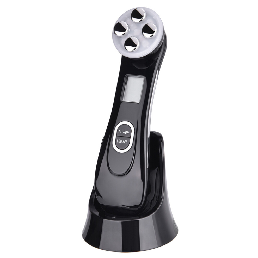 Red/Light Innovative Facial Massager, Micro-Current Stimulation With Multipole Rf Technology For Skin Tightening, Immerse Yourself In The Magic Of