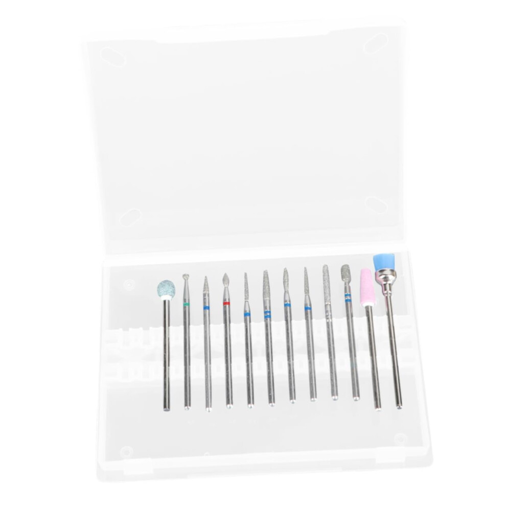 Professional Tungsten Nail Drill Bits Set for Precision Manicure Pedicure and Cuticle Cleaning