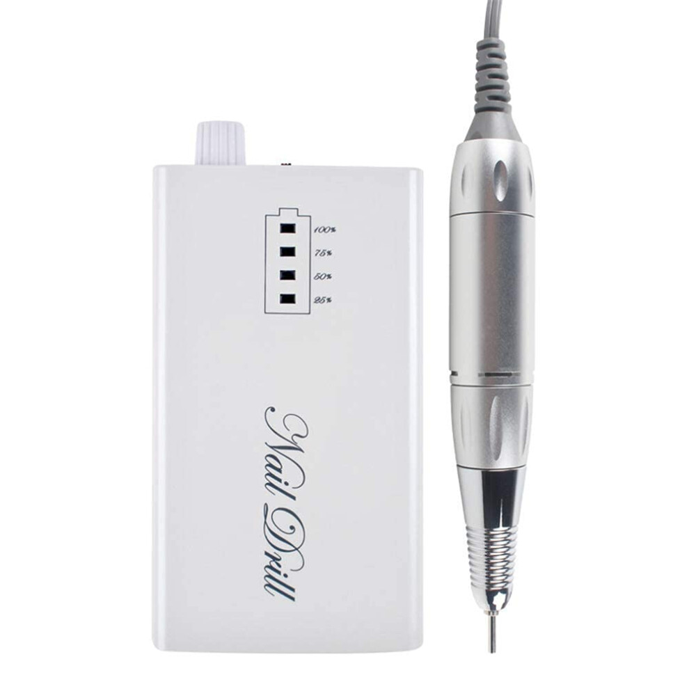 Electric Nail Drill 30000RPM Rechargeable Professional Manicure Pedicure Tool with Low Noise