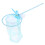 3Pcs Blue Bags with Wood Handles Multi-Function Party Bags 1