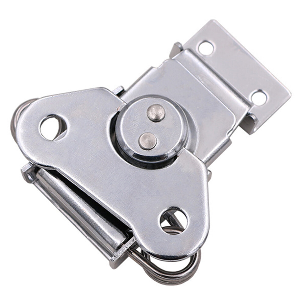 4Pcs Silver Stainless Steel Latch Spring Loaded For Cases 3614062705246