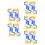 20Pcs Blue Sponge Brush Set Rollers for Kids Crafts 7
