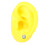 Human Ear Model Simulation Display Soft Silicone Teaching Tools Science And Education Model Real Skin Feel Realistic Texture Teaching Demonstration P 6