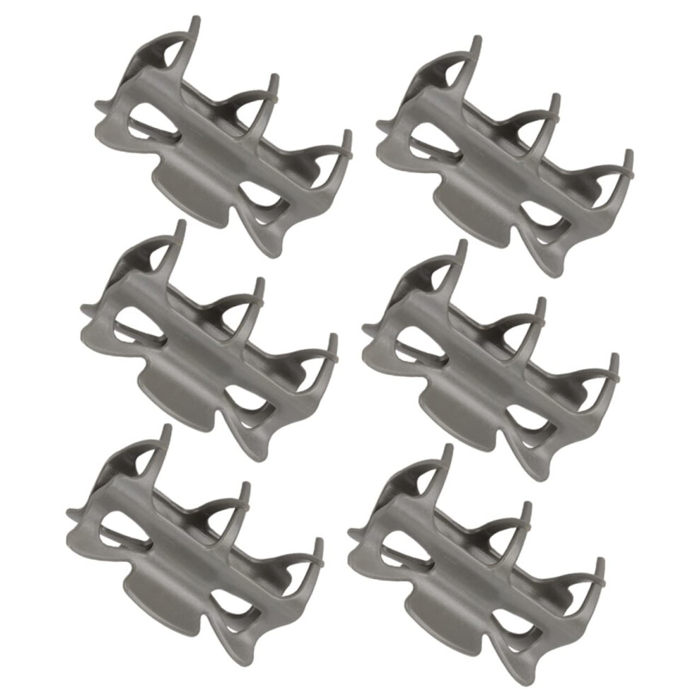 Hair Roller Clips for Curling with Durable Claw Grip, 6pcs Hot Roller Clamps for Hair Styling