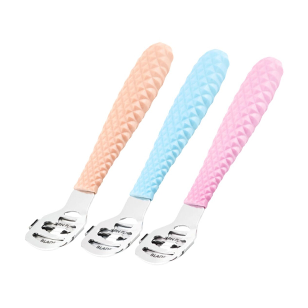 Foot Callus Remover Pedicure Kit 3pcs Professional Foot Scraper Dead Skin Removal for Home and Salon