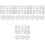 20Sets Reflective PVC Mailbox Numbers Stickers Assorted Color Durable 3