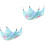 2Pcs Green Hamster Swing Nest Comfortable Pet Hanging Sleeping Bed 2