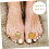 Toe Separators 8 Pack Reusable Silicone for Pedicure Nail Art Smudge Comfortable Fit 3