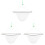 3Pcs Assorted Color Foldable Fishing Trap Lightweight Durable Net 7