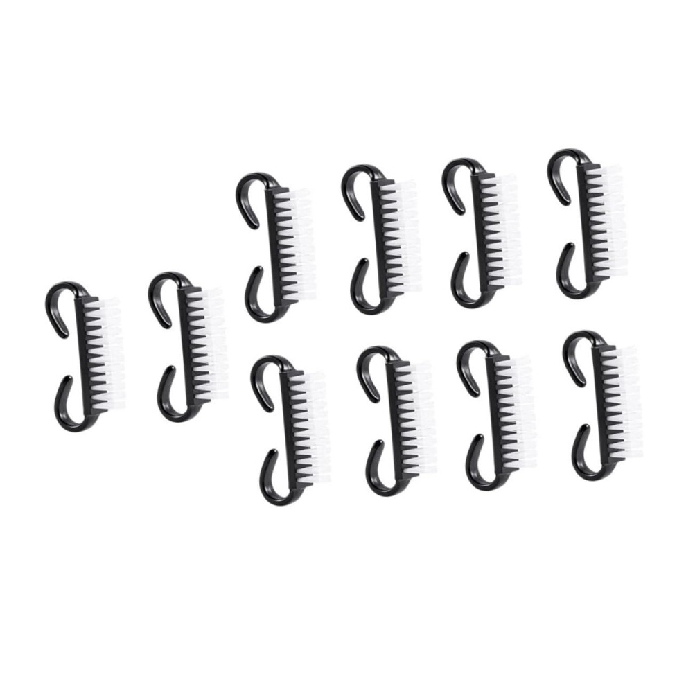 VINTORKY 10pcs Nail Cleaning Brush Set for Easy Dust Removal and Precise Manicure Detail Care
