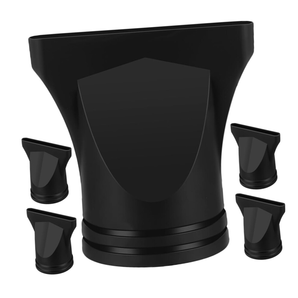 Hair Dryer Attachments Set with Diffuser, Nozzle and Comb for Curl Volume and Universal Compatibility