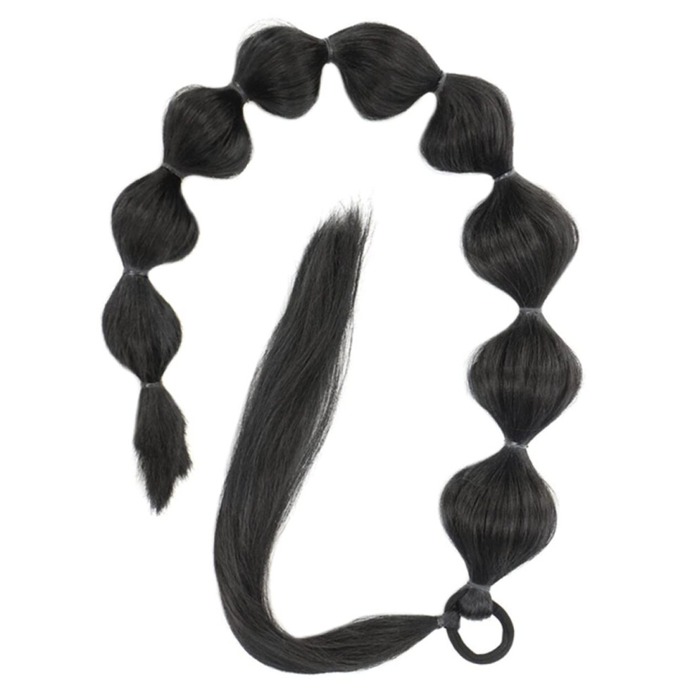 Long Synthetic Wrap Around Ponytail Hair Extension for Women with Instant Volume Boost