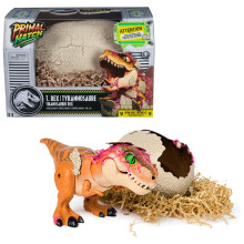 Jurassic World Primal Hatch Interactive Toy Dinosaur & Egg, Hatch & Train your own Baby Dino with 100+ Sounds & Reactions, Kids Toys for Boys & Girls