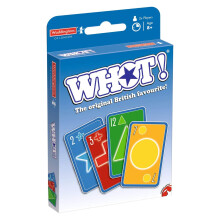 Waddingtons Number 1 WHOT! The Original matching Card Game, match the shapes or numbers to get rid of your cards, educational travel game, great gift