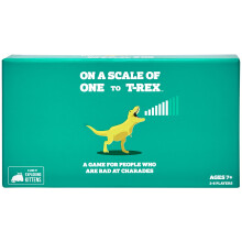 On a Scale of One to T-Rex by Exploding Kittens: A Card Game for People Who Are Bad at Charades - Card Games for Adults, Teens & Kids