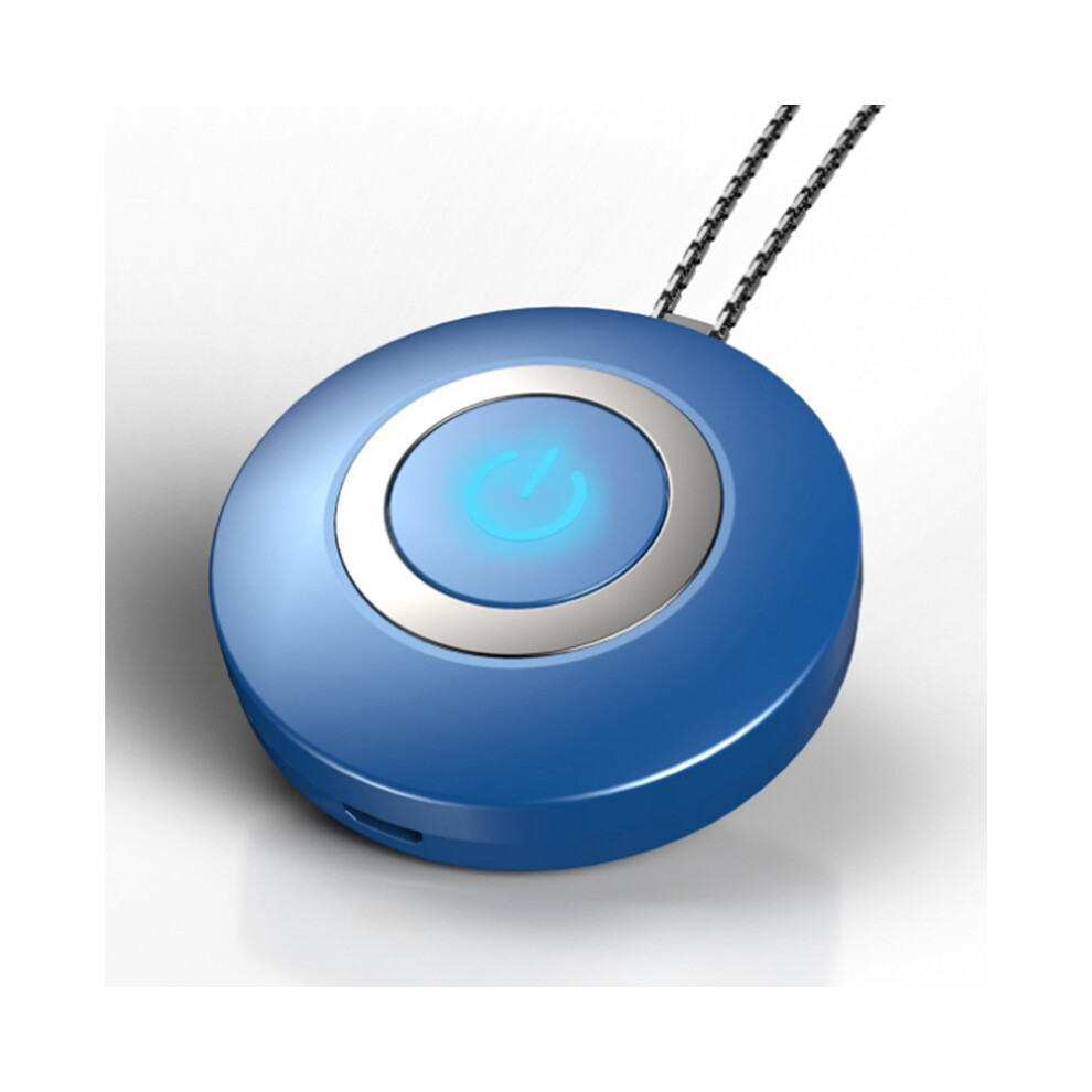Fashionable Convenient Air Purifier Necklace, Wearable Mini Air Ionizer with Negative Ions Technology for Clean Breathing Space For Halloween Parties