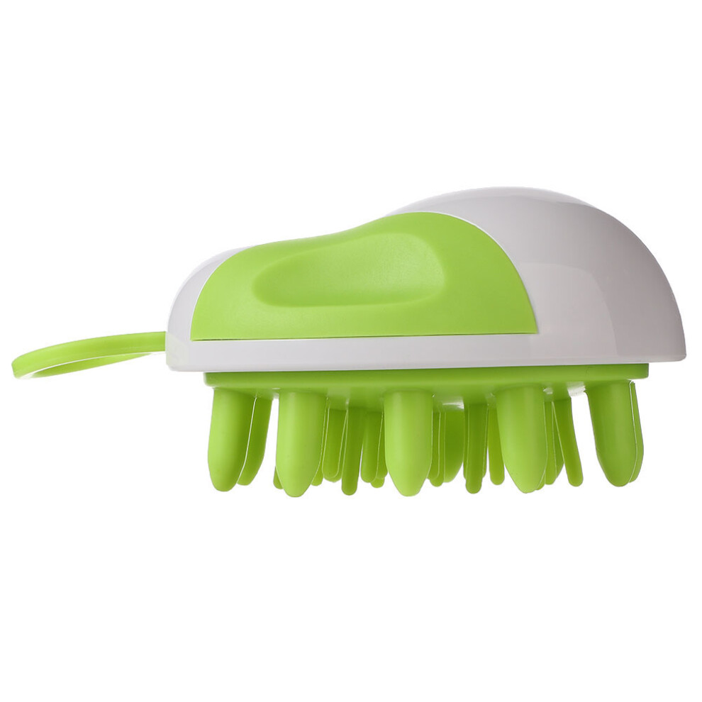 Soothing Massage Bath Brush, Pet Grooming Style Scalp Massager with Seamless Structure for Hygiene and Durability For Halloween Parties For Daily Use