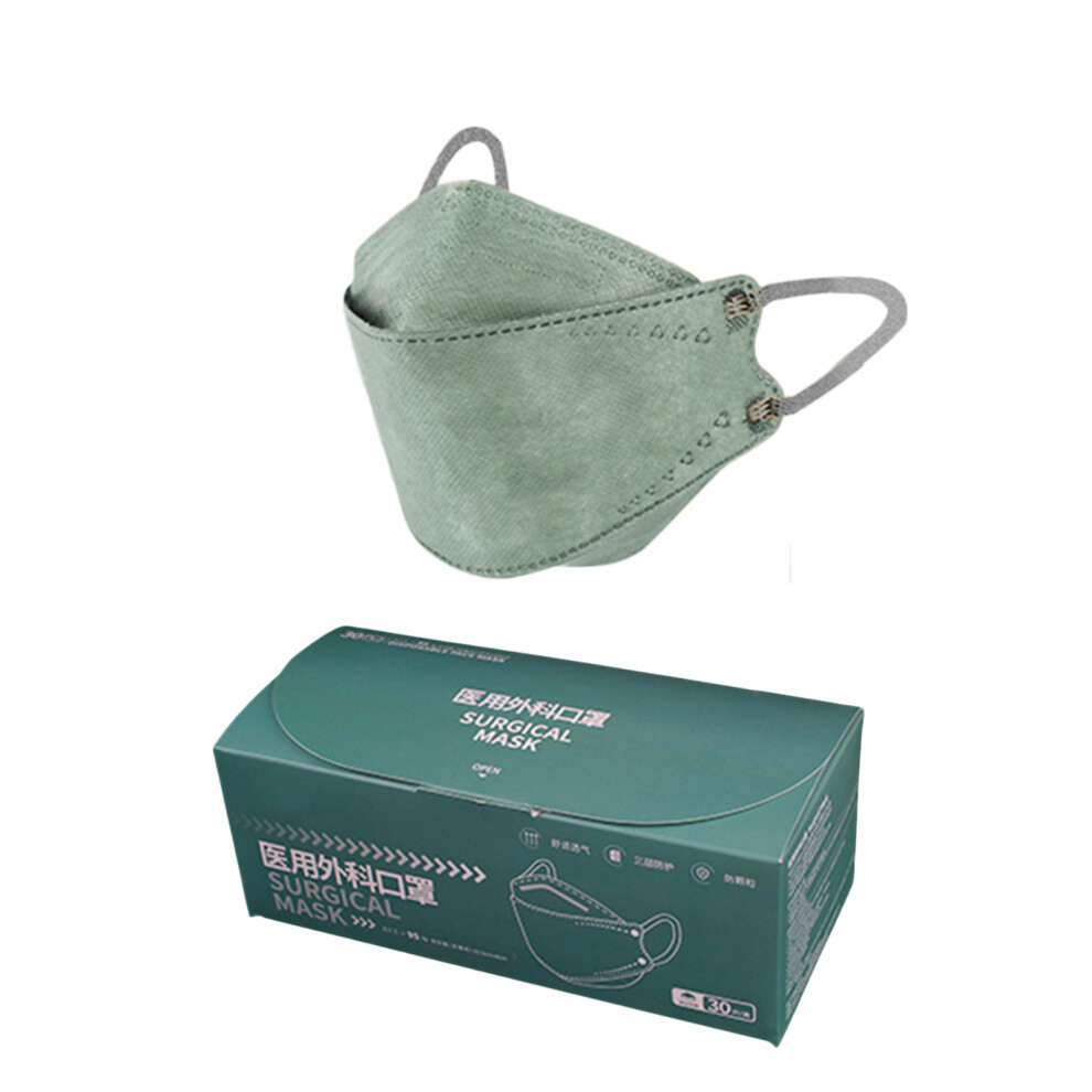 High Quality Disposable KF94 Face Mask With Four Layer Structure Natural Fit Breathable Lightweight Fabric For Smoke Dust And Particles Protection