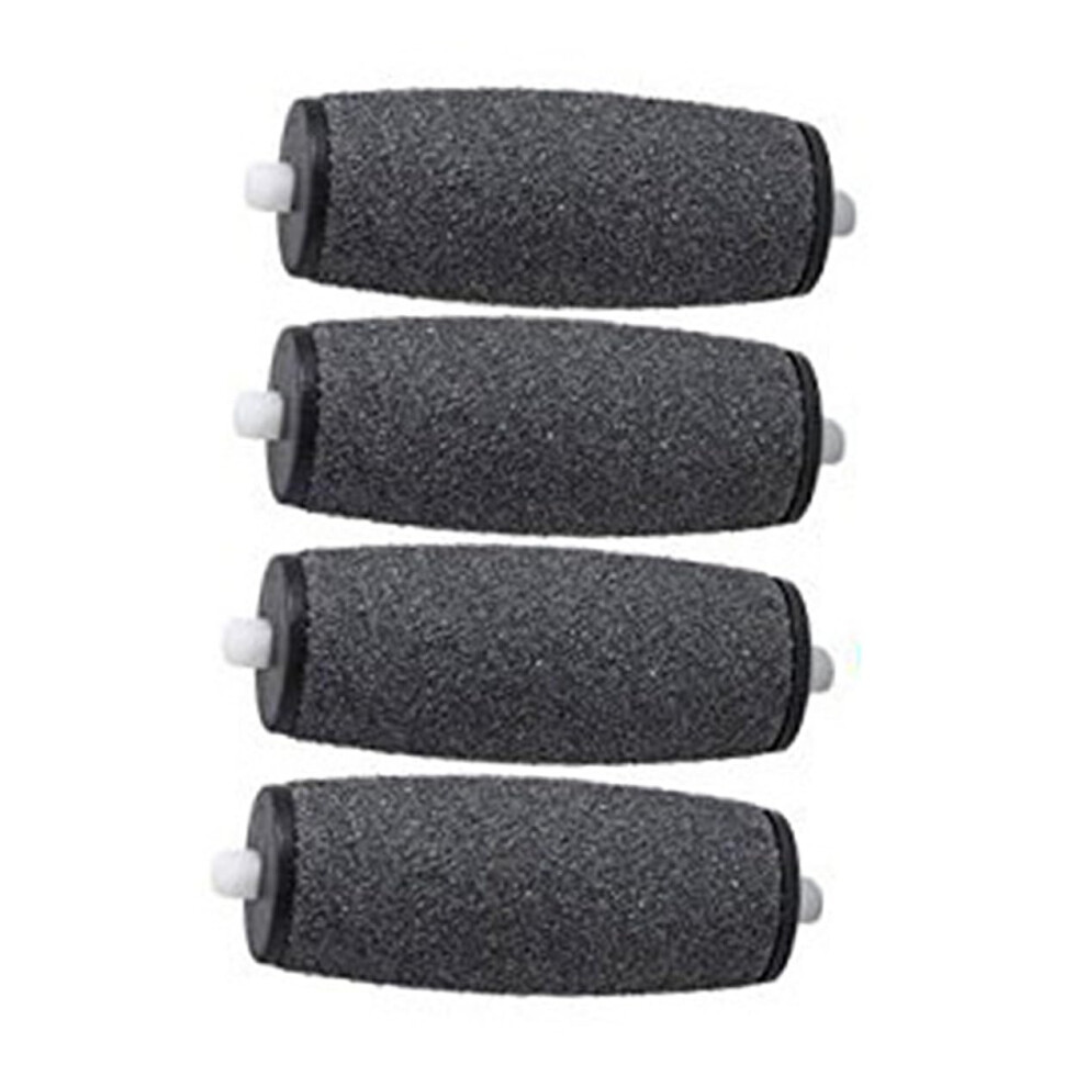 Electric Foot File Replacement Heads Extra Coarse Roller Refills for Wet and Dry Pedicure 4pcs