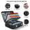 Fireproof Document Box - 8-Layer Hard Shell Fire Proof Safe for Home Documents,for Desk Money,for Passports Certificates 2
