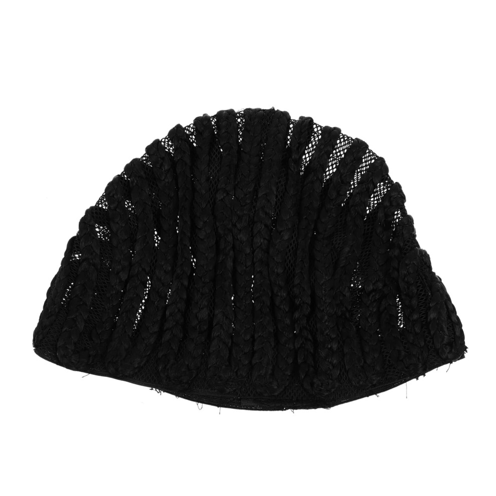 Unisex Breathable Braided Wig Cap With Mesh Fabric For Cornrows And Crochet Braids Secure Fit