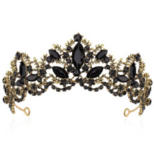 Vintage Strass-Tiara für Damen und Mädchen, ideal für Geburtstagsfeiern, Hochzeiten, Abschlussbälle und besondere Anlässe (ca. 5,6 cm hoch, 15,5
