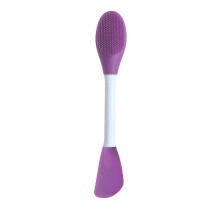 Exquisiter Gesichtsapplikatorpinsel, Silikon-Reinigungsbürste für Damen und Herren, hochwertiges Hautpflege-Tool, rutschfester Griff, leicht und
