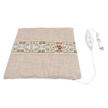 Cotton Linen Table Cover Anti Shrinking And Wrinkle Resistant Beautiful Pattern Insert Elegant Look For Wedding Party Farmhouse Classical And Elegant