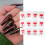 Nail Art Revolution: Ανθεκτικά, Τέλειο Μήκος, Εύκολα στο Κούρεμα και το Λιμάρισμα, 600 7