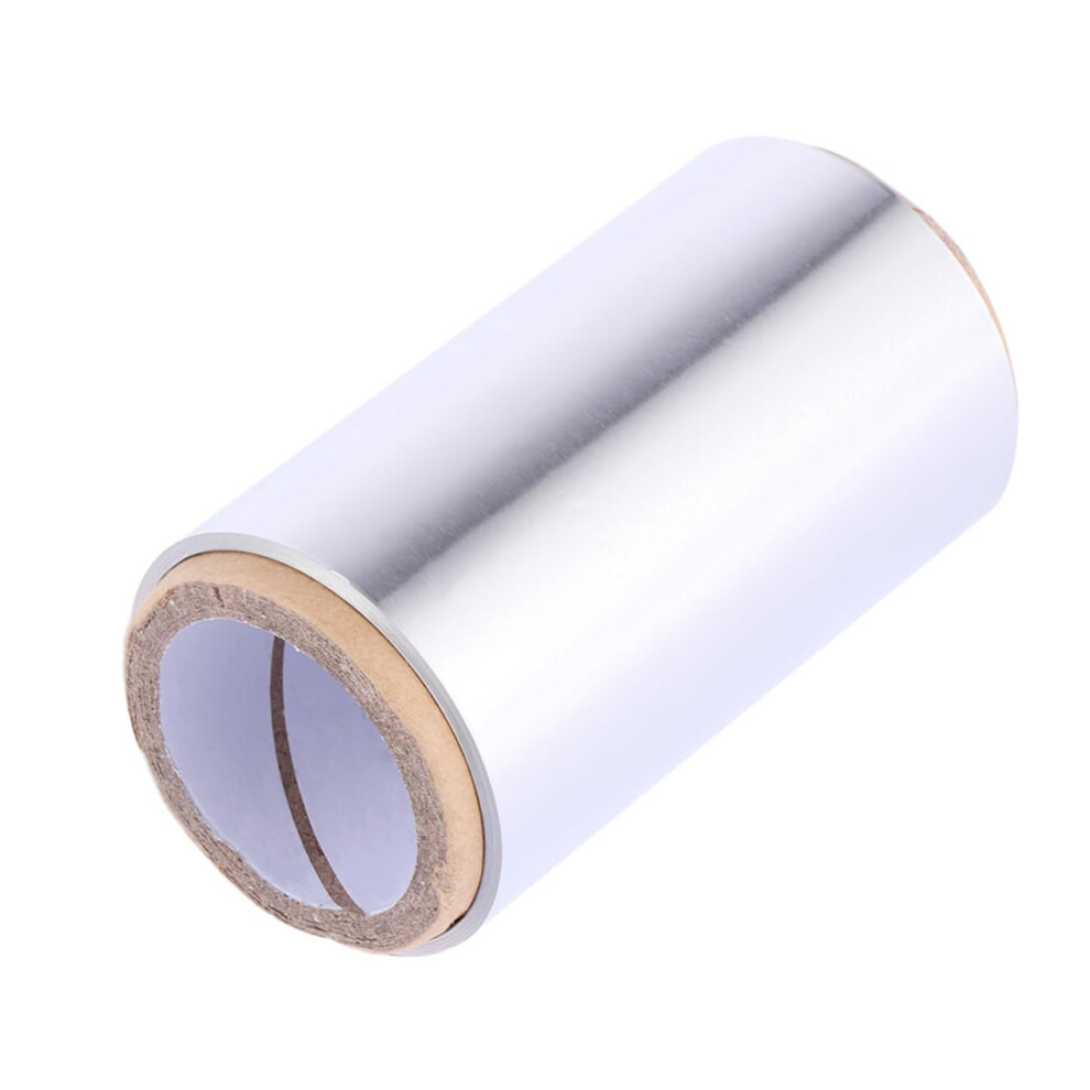 Silver Hair Coloring Foil Roll 30M 8Cm Wide For Salon Highlights And Styling With Fast Heat Processing