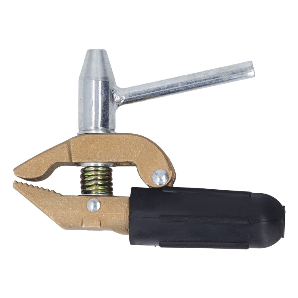 800A Brass Grounding Clamp With Rubber Sleeve, 32Mm Welding Earth Clamp 8391380933241
