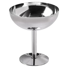 Tall Dessert Bowl 6.2cm Height for Milkshakes and Cereal, Stable Stand Serving Dish