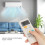 Τηλεχειριστήριο κλιματιστικού, υψηλής ποιότητας αντικατάσταση για Daikin, 8