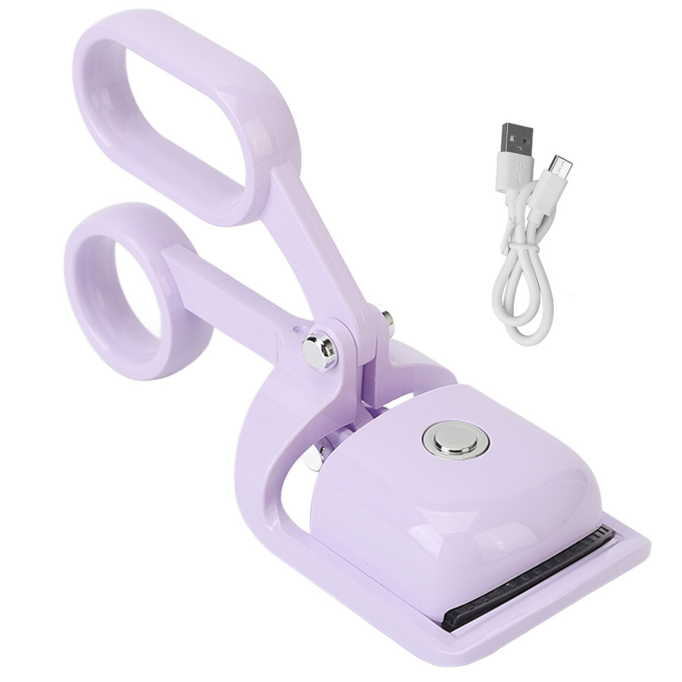 Long Lasting Curling Eyelash Curlers, Electric Lash Curler with Three Gear Temperature Control and Induction Heating Silicone Pad, Heated Eyelash Cur