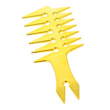 Mens Pocket Comb Wide Tooth for Thick Hair Gentle Scalp Massage Compact Durable Grooming Tool