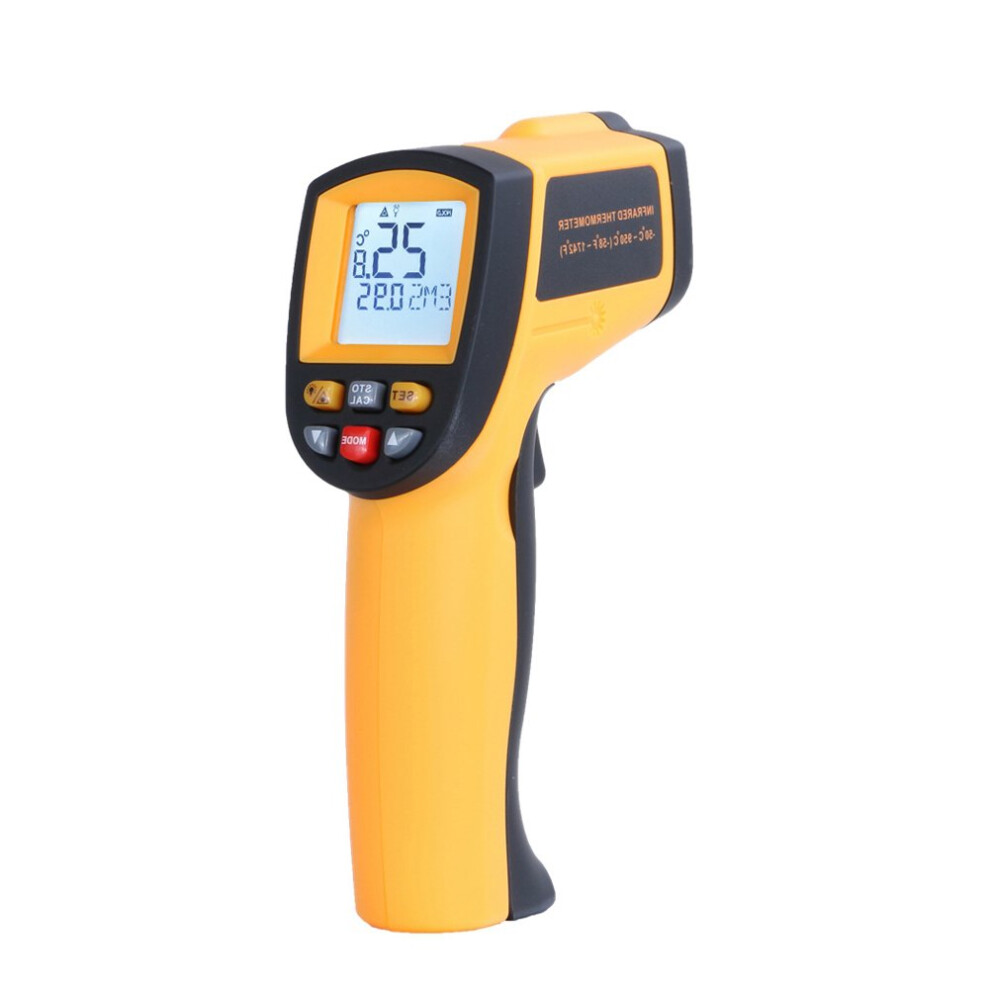 Infrared Thermometer Gun with LCD Display for NonContact Temperature Measurement 50C to 700C