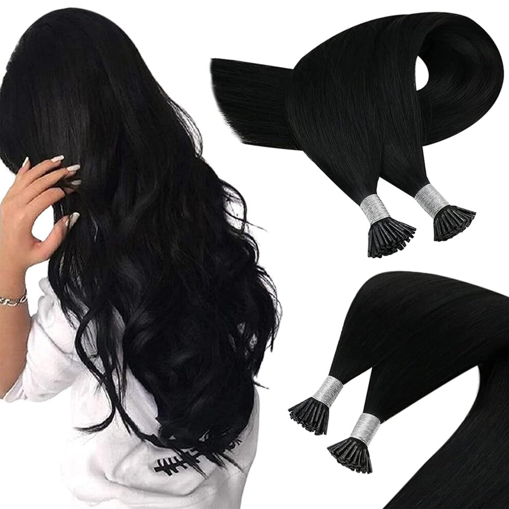 Unisex I Tip Human Hair Extensions For Natural Volume Boost And Seamless Blending