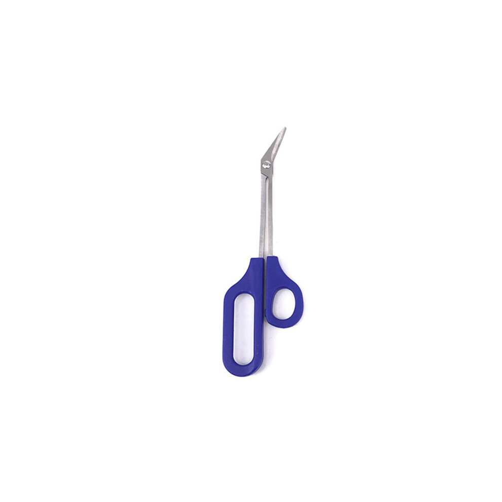 Long Handle Nail Clippers for Thick Nails with Ergonomic Grip and Chrome Steel Pedicure Scissors