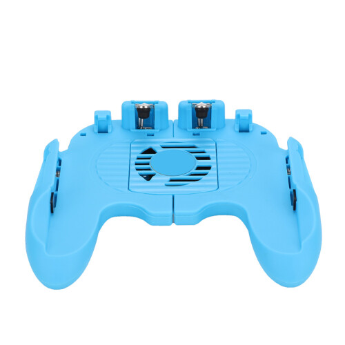 Controle para jogos mobile com joystick, controle remoto, teclas de mira e disparo para celulares de até 6,5 polegadas, design ergonômico com 1
