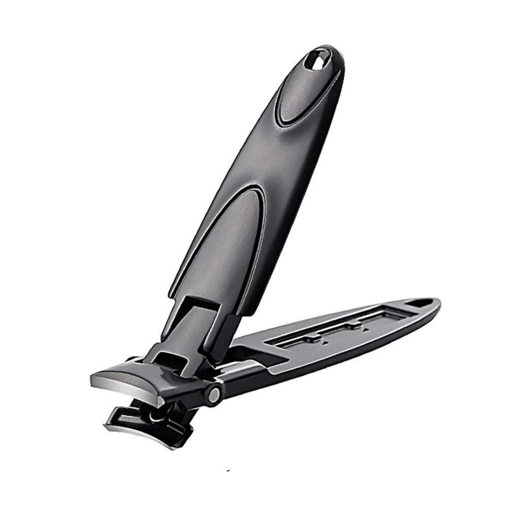 Stainless Steel Nail Clippers for Thick Nails with Wide Jaw Opening and Precise Sharp Blades