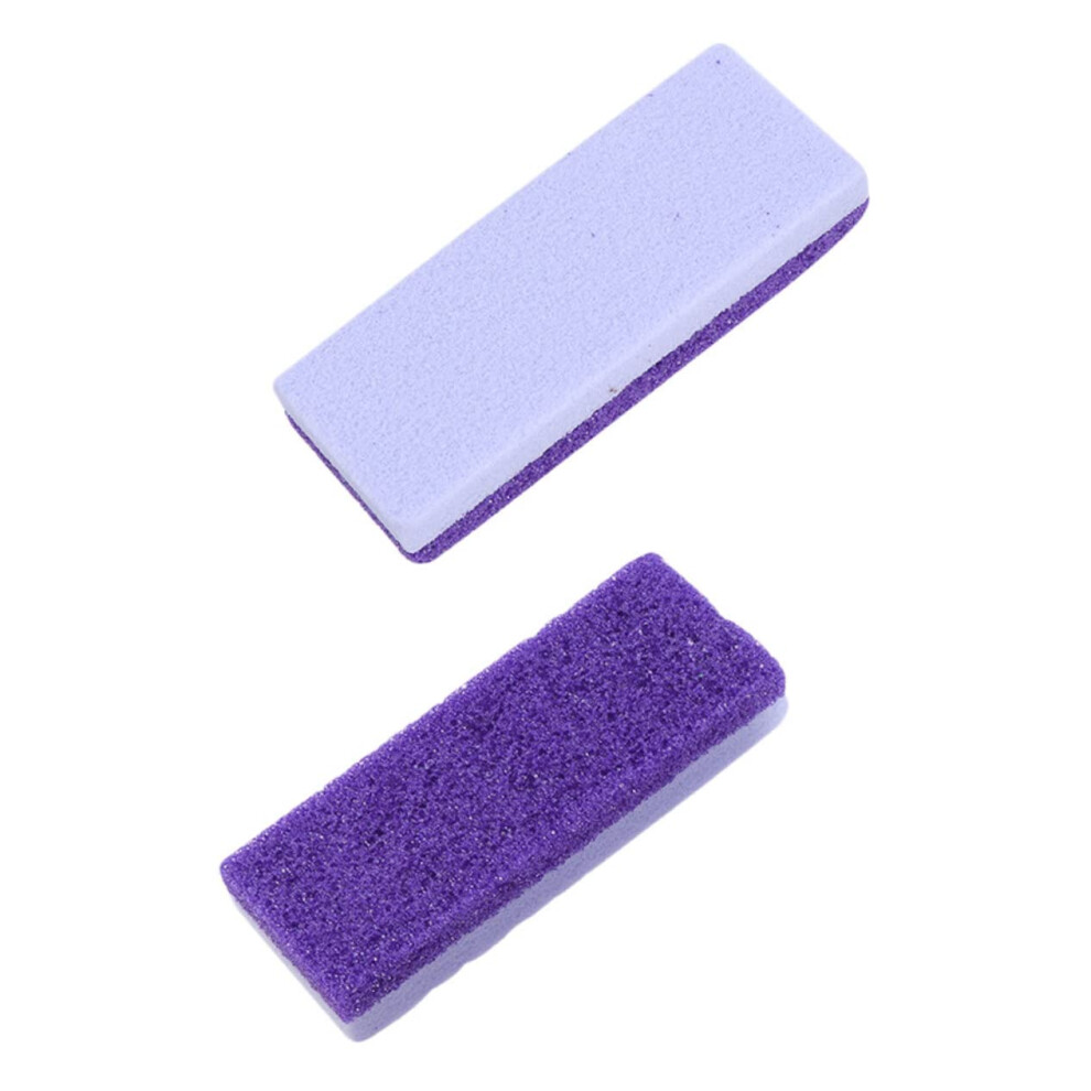 Foot Callus Remover Set, DoubleSided Pumice Stone Foot File with Ergonomic Grip for Smooth Skin