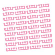 Toe Separators 100pcs Comfortable Foam Cushion Bulk Pack for Manicure and Pedicure Nail Art