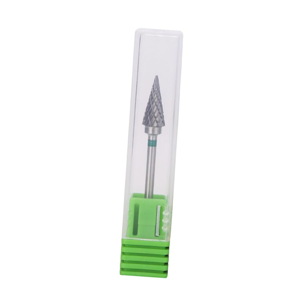 Tungsten Steel Nail Drill Bits for Precise Cuticle Shaping and Dead Skin Removal Fine Grit